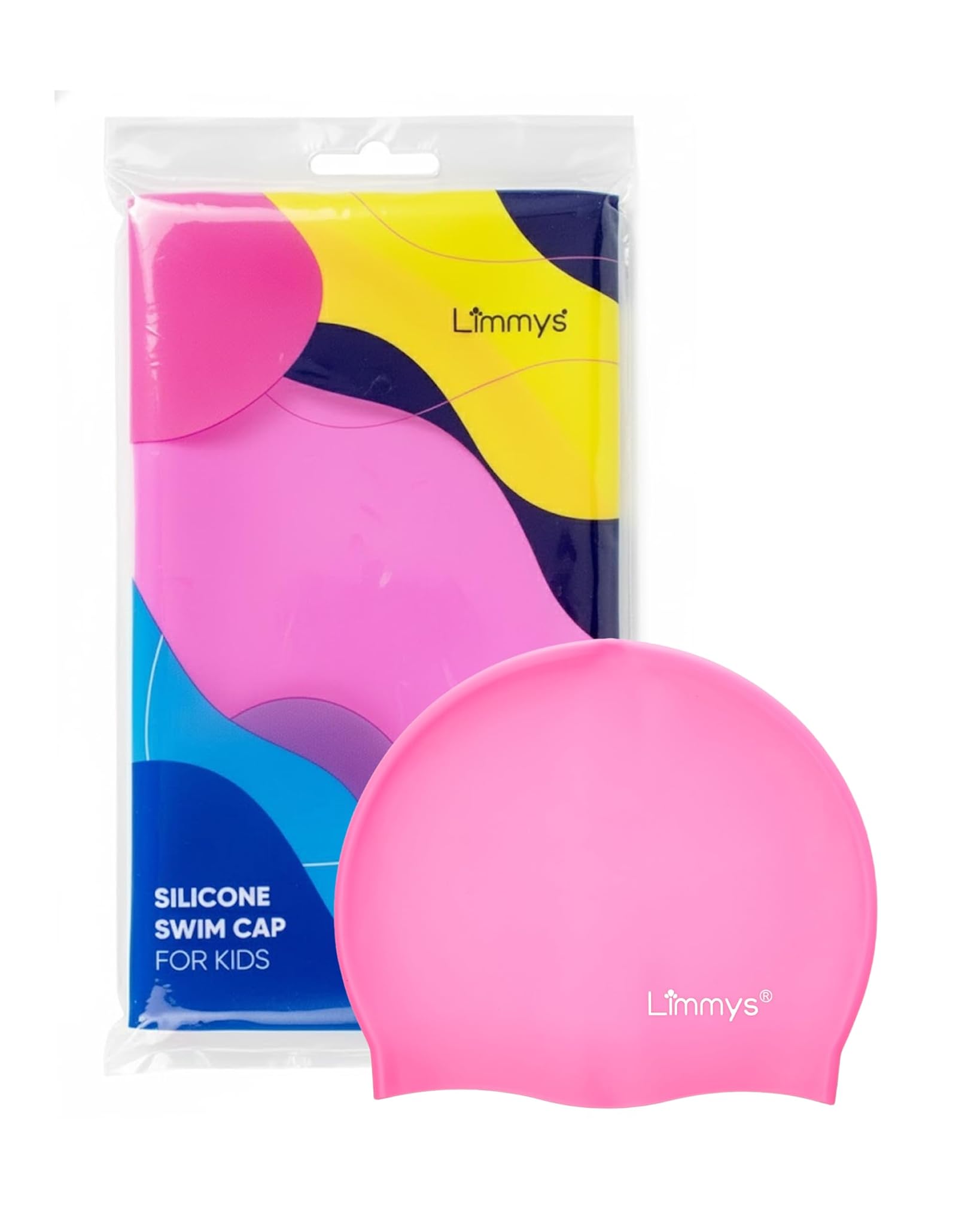 Limmys Cuffia da Nuoto per Bambini in Silicone