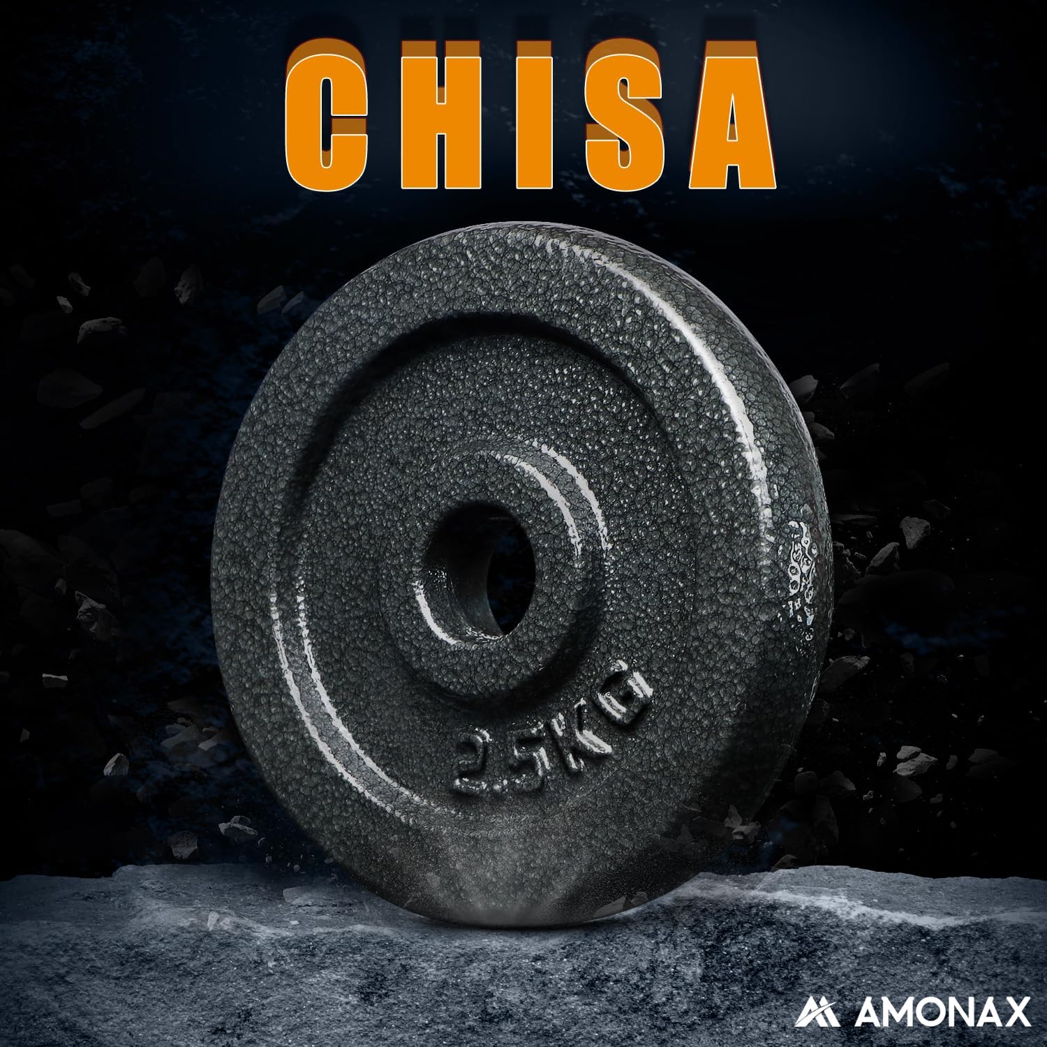 Amonax Pesi Palestra Manubri Regolabili 15-30KG - immagine 2