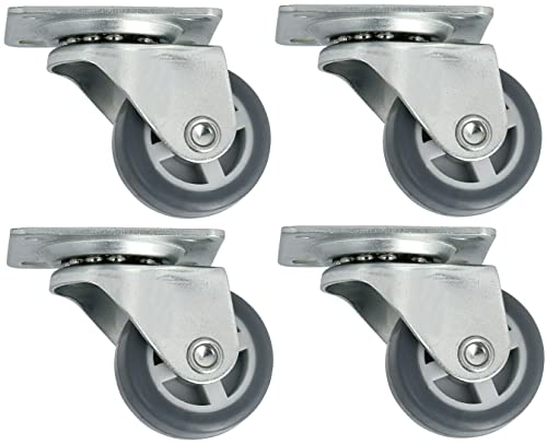 Cyclingcolors 4x Rotelle per Mobili Pivotanti 30mm