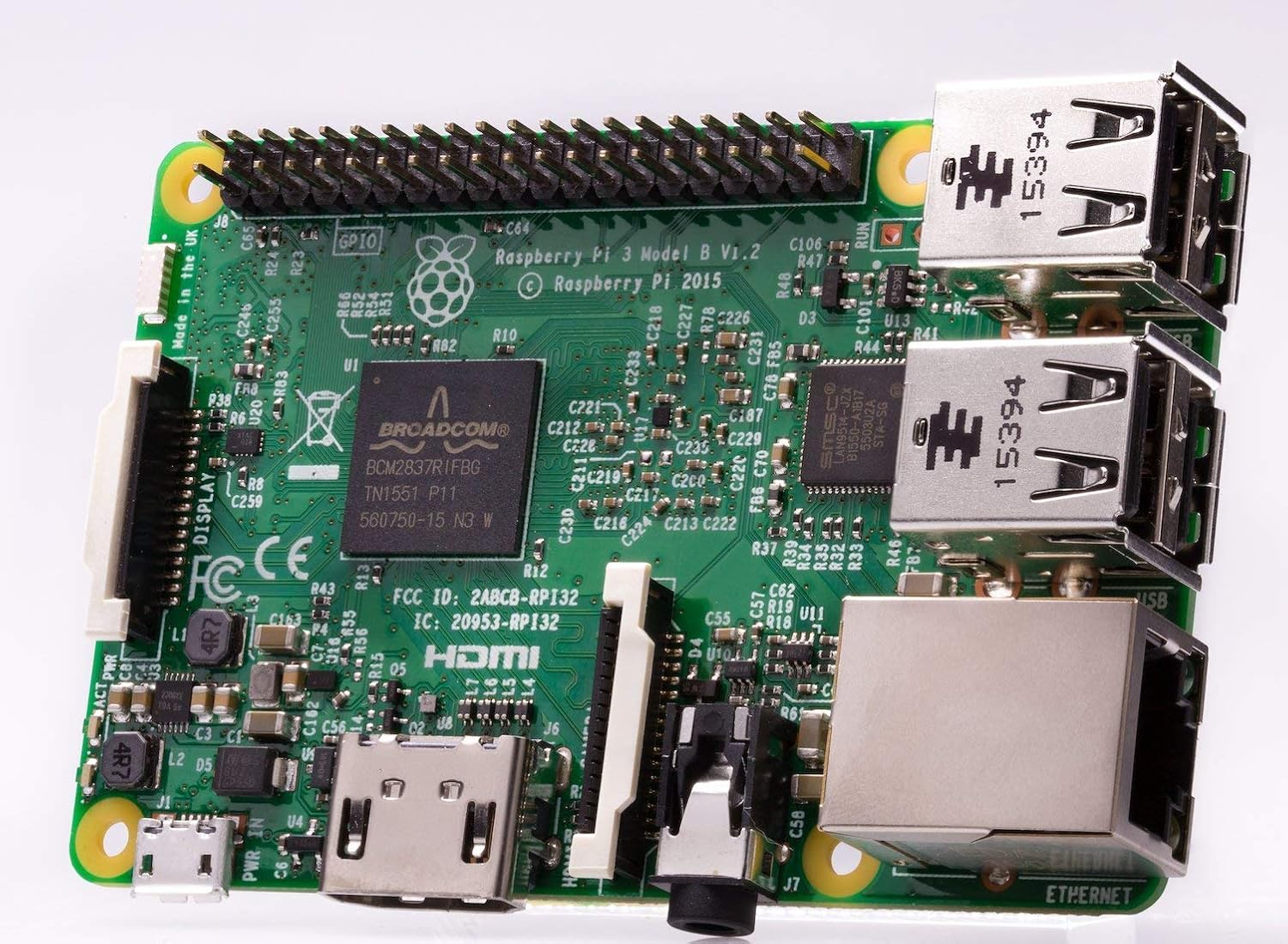 Raspberry Pi Pi 3 Modello B UK Versione - immagine 2