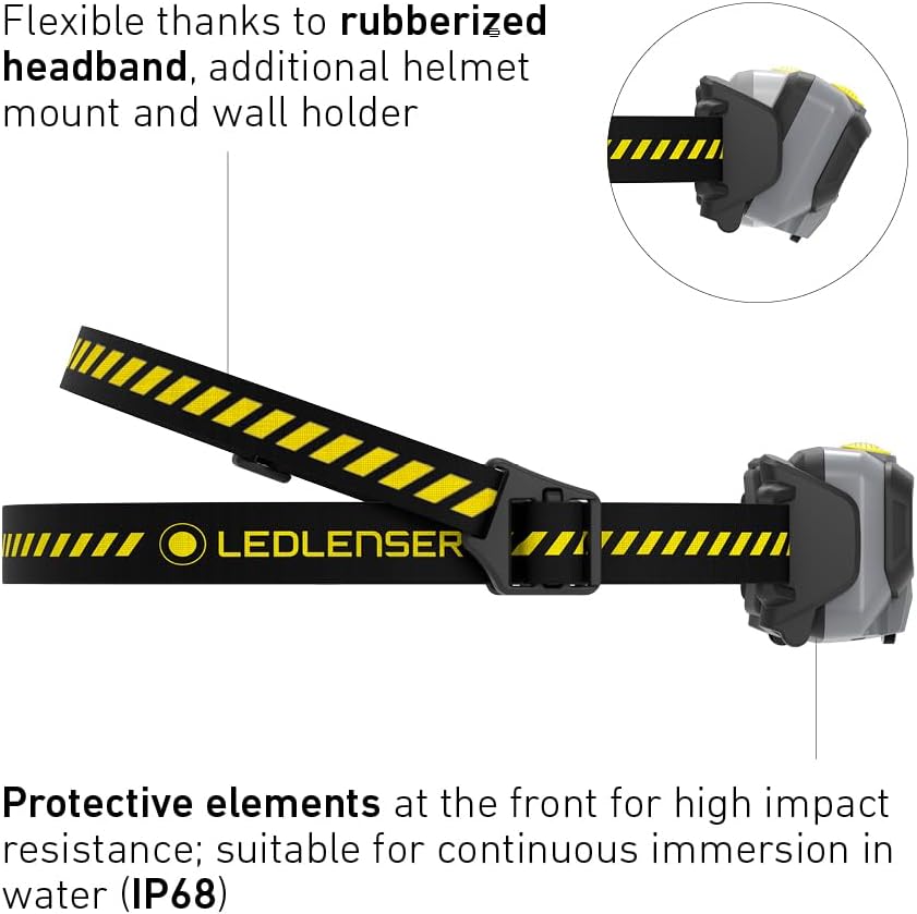 Ledlenser HF6R - Lampada Frontale LED Ricaricabile 800lm - immagine 4
