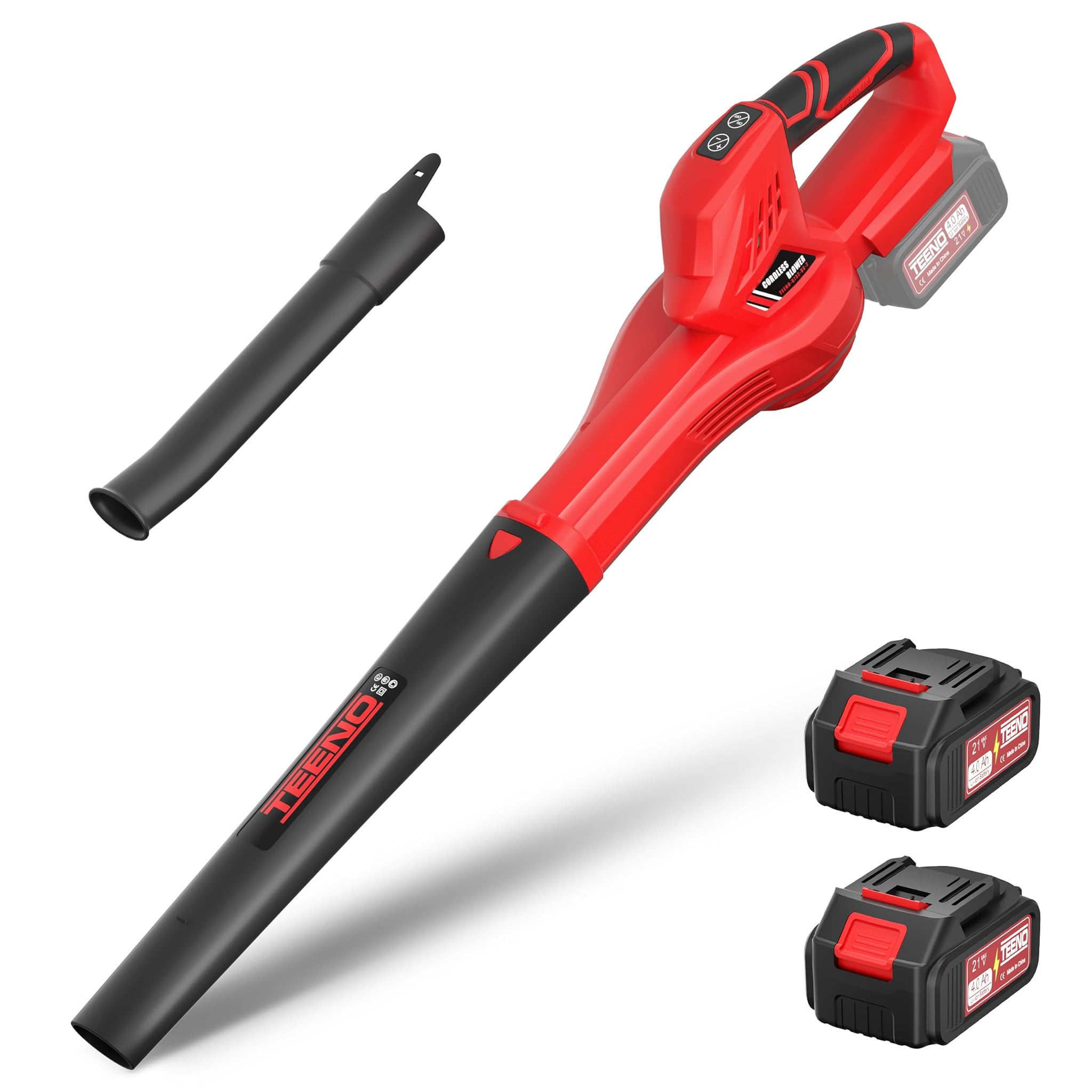 Teeno Soffiatore Foglie Elettrico Senza Fili 210 km/h