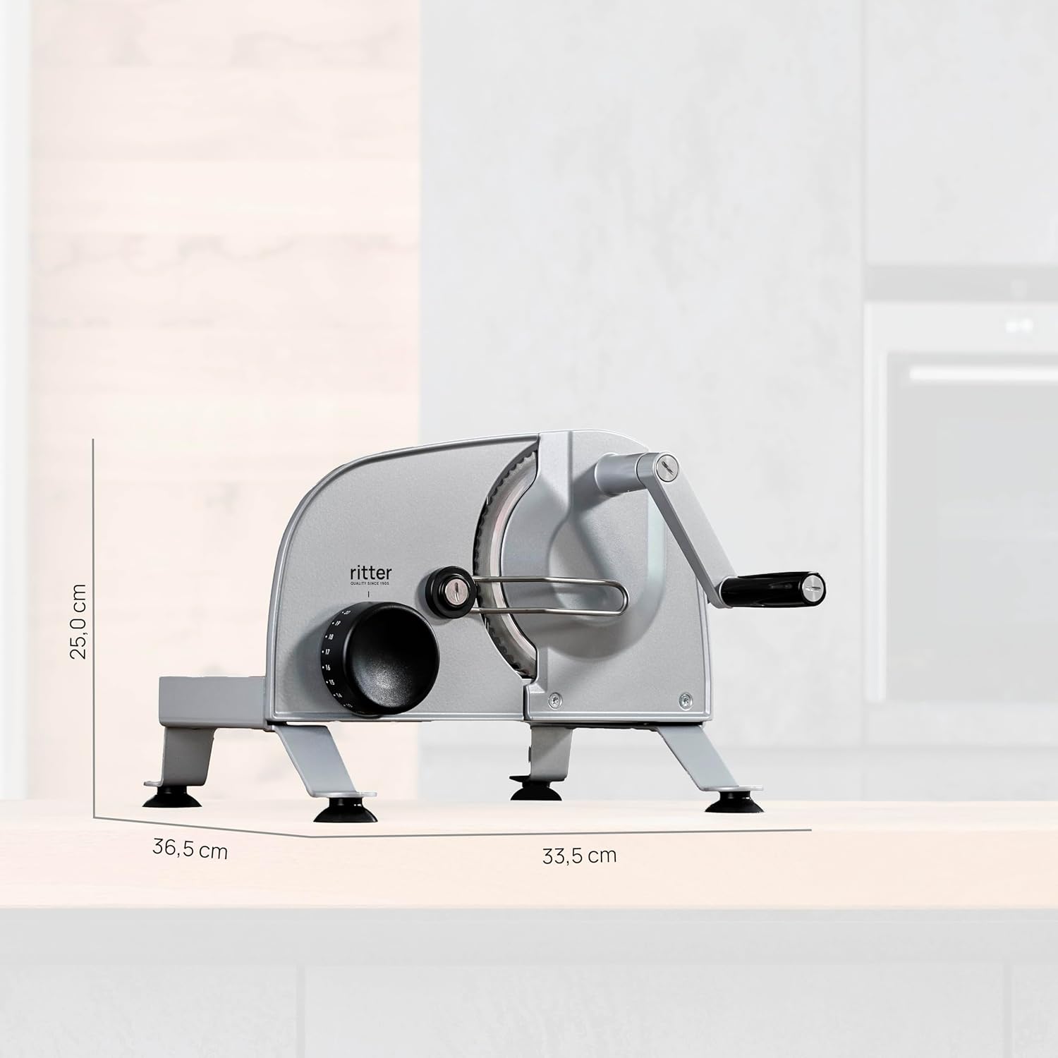 Ritter manus 3 Affettatrice Universale Manuale - immagine 6
