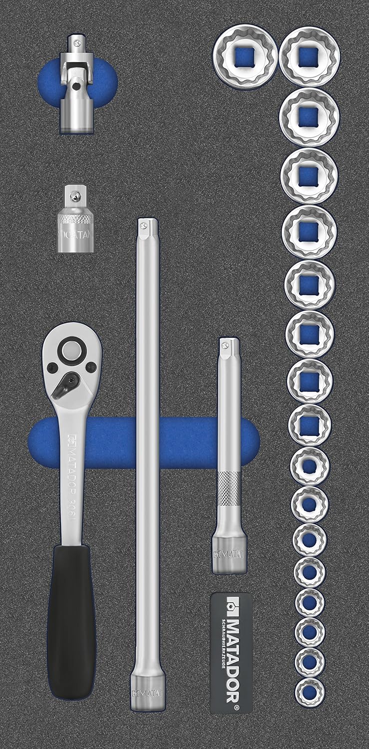 MATADOR MTS-R/V Set Chiavi a Bussola 22 pz