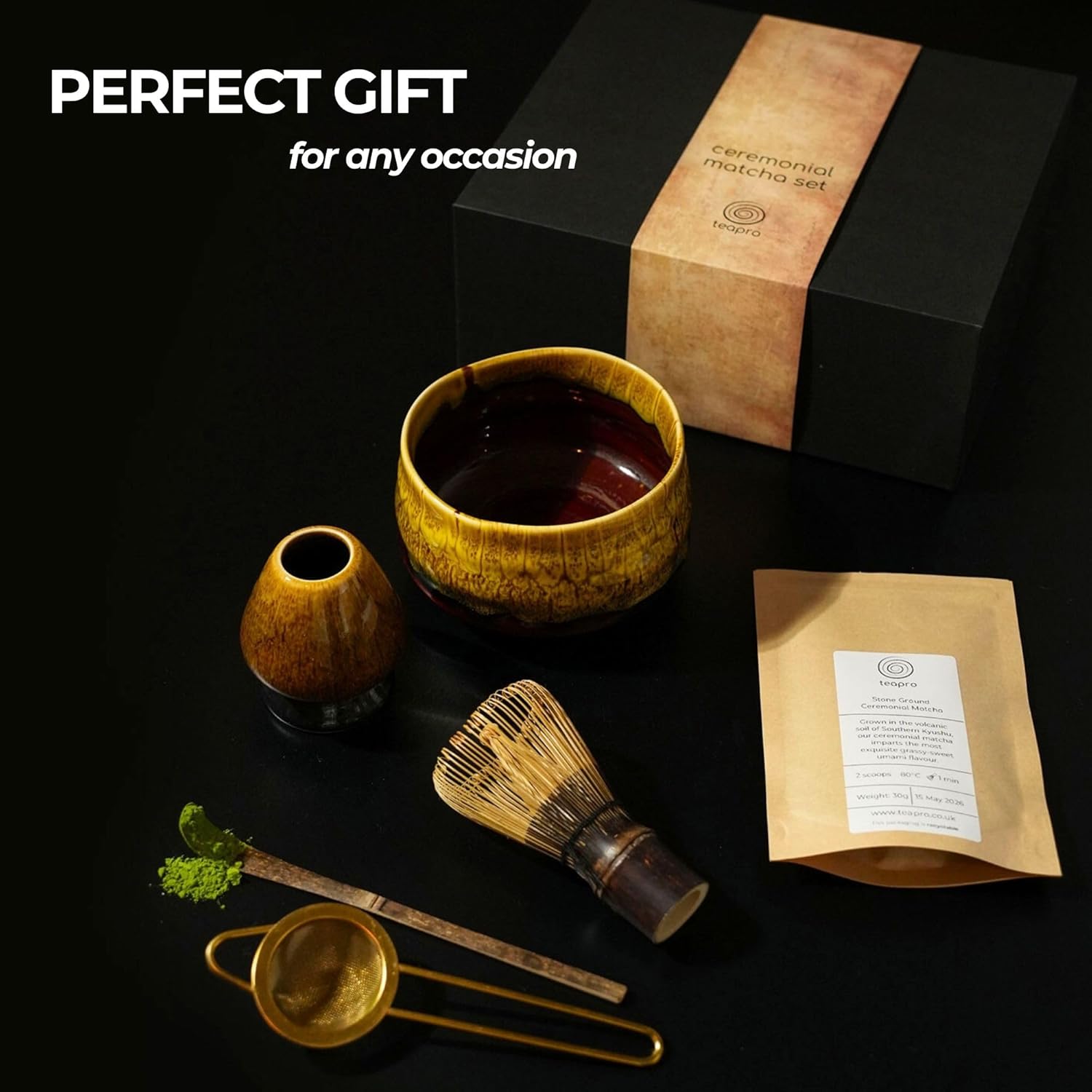 Set Matcha Giapponese Giallo per Principianti - immagine 4