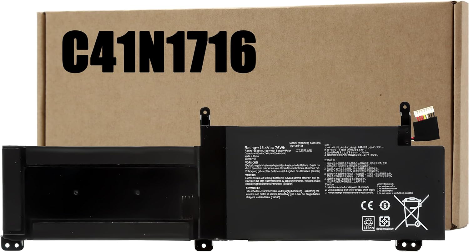 Blesys C41N1716 Batteria per Asus ROG Strix 15,4V/76Wh - immagine 1