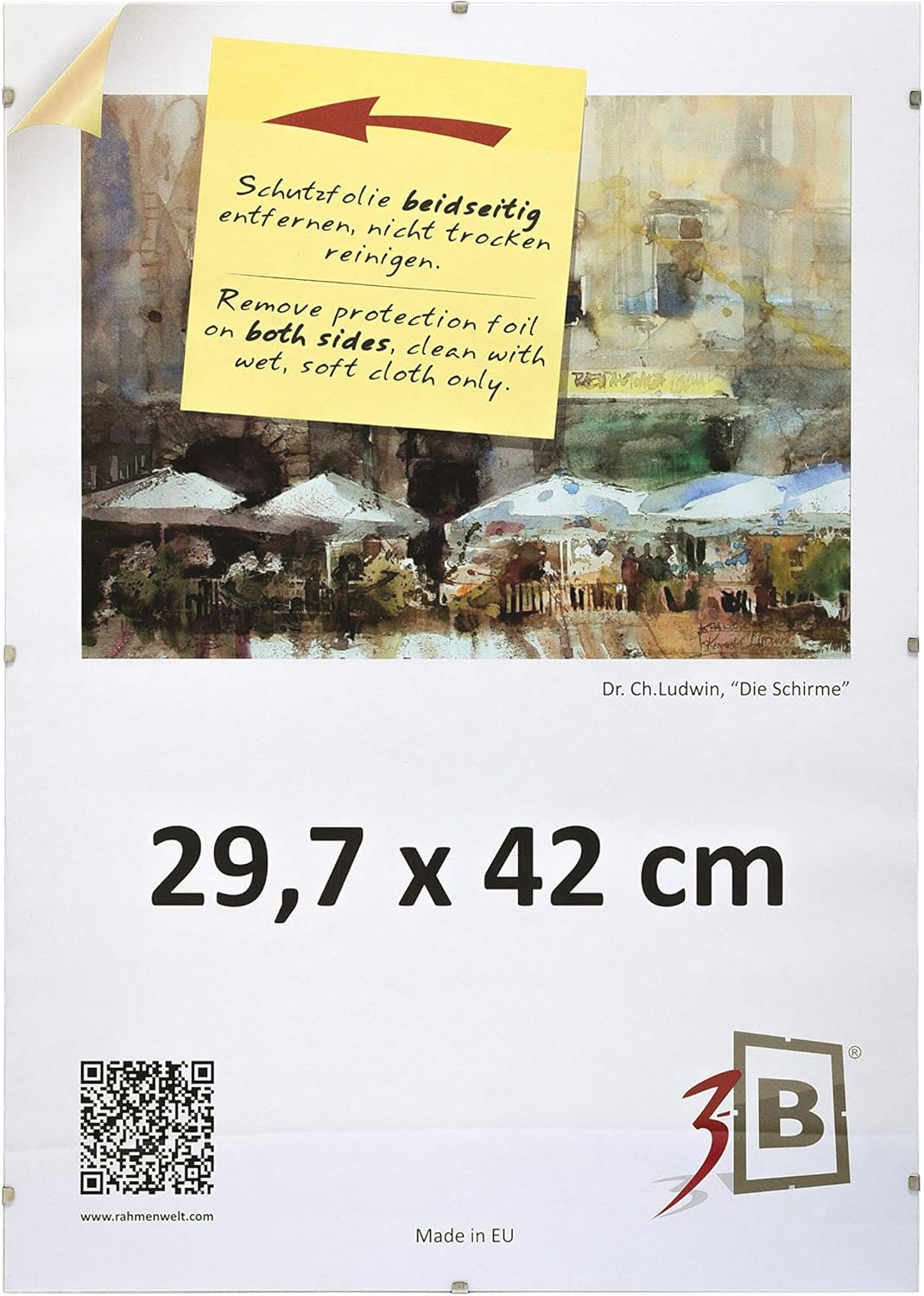 3-b Set 5 Cornici a Giorno Clip 29,7x42 cm (A3)