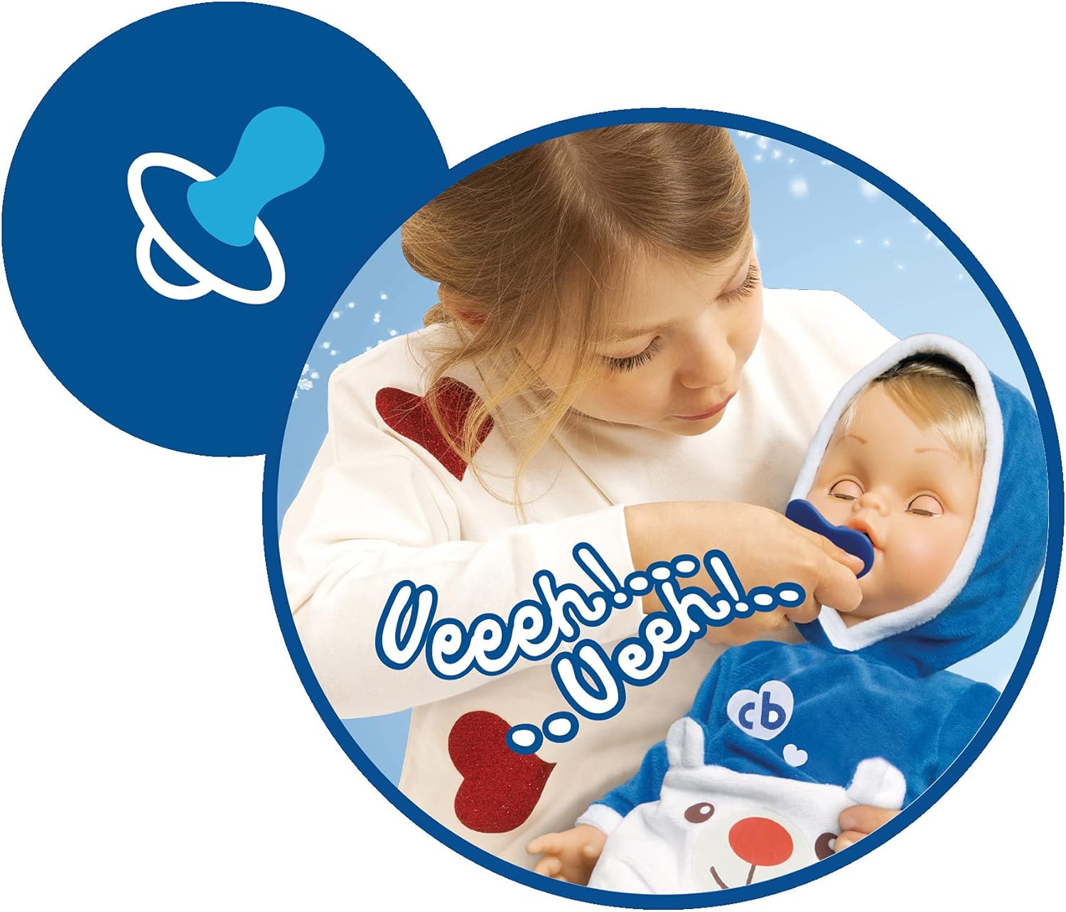 Cicciobello Orsetto Polare - Bambola Interattiva 42cm - immagine 3