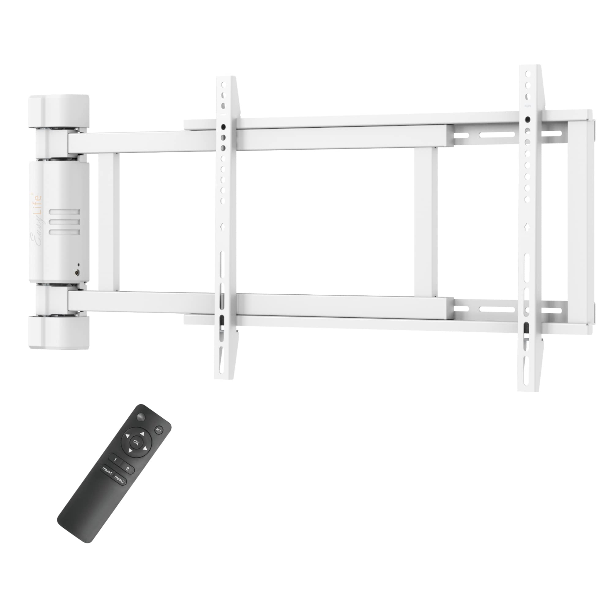 Easylife Supporto a Parete TV Elettrico 170° (White)