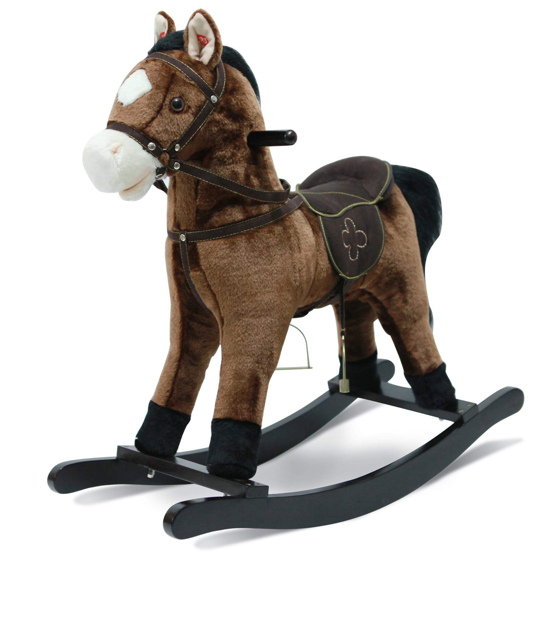 Bayer Chic 2000-Nein Cavallo a Dondolo, Colore Marrone, 404 04