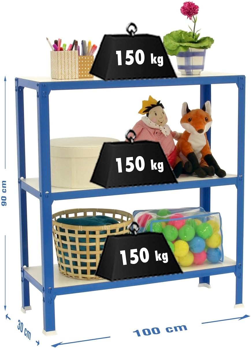 SimonRack - Scaffale senza viti, 8435104961995 - immagine 2