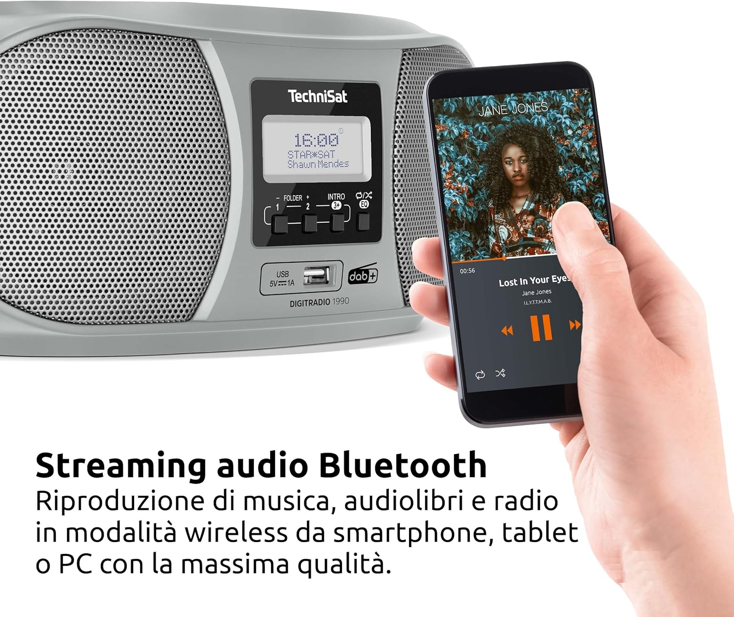 Technisat DIGITRADIO 1990 - Stereo DAB+/FM con CD - immagine 6