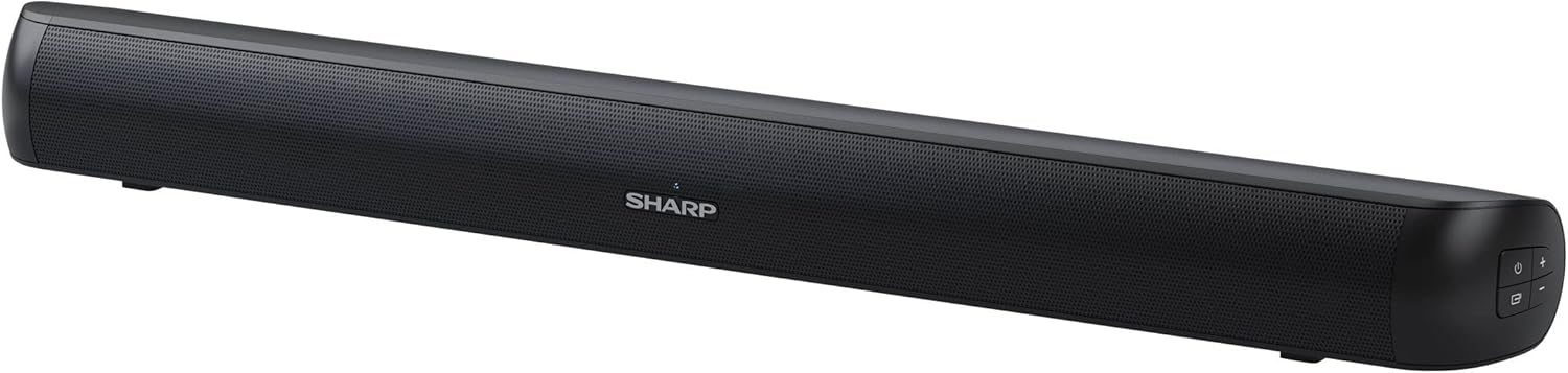 Sharp HT-SB107 2.0 - Mini Soundbar Bluetooth 90W, Nero - immagine 2