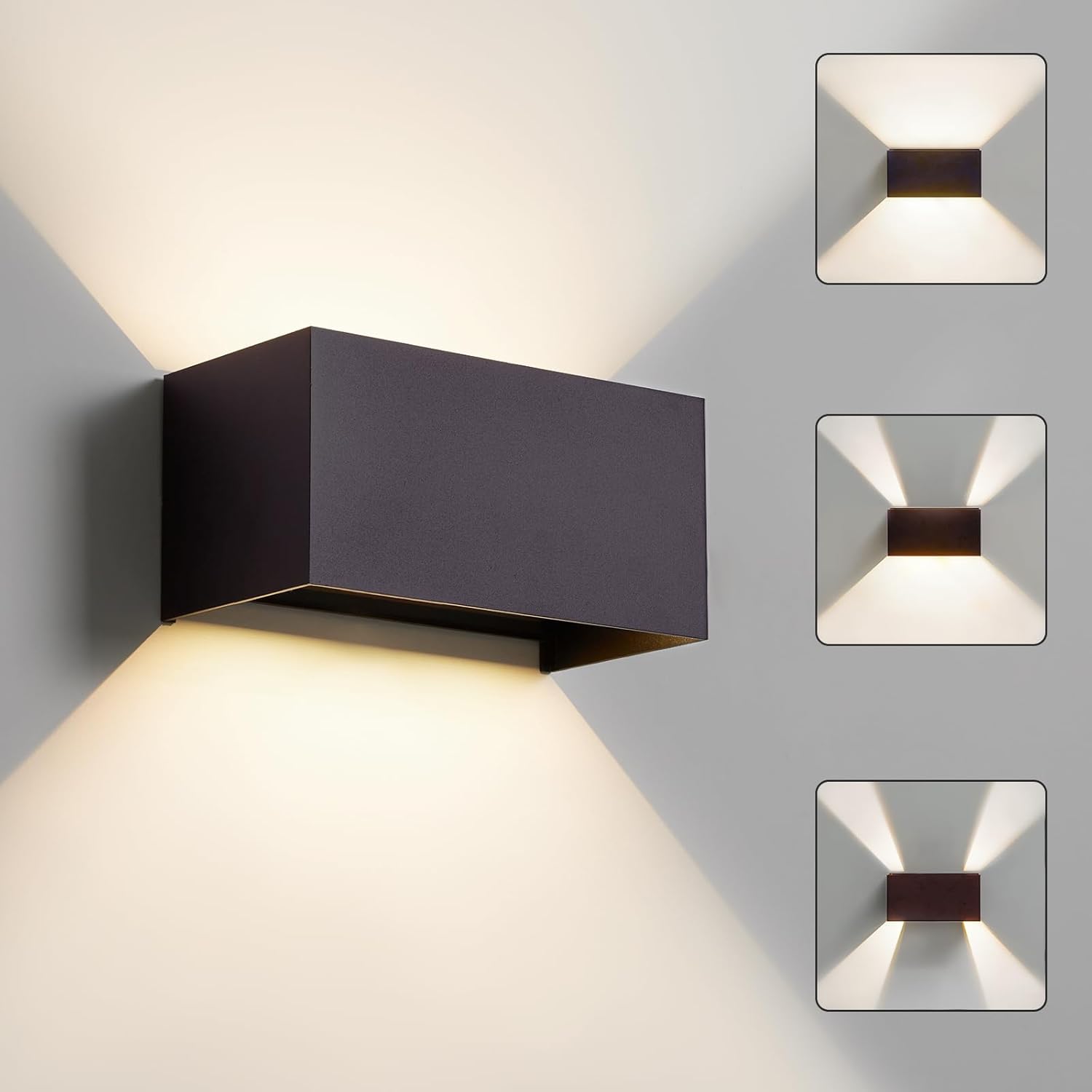 Celavy Lampada da Parete LED Antracite 4000K Up Down - immagine 1