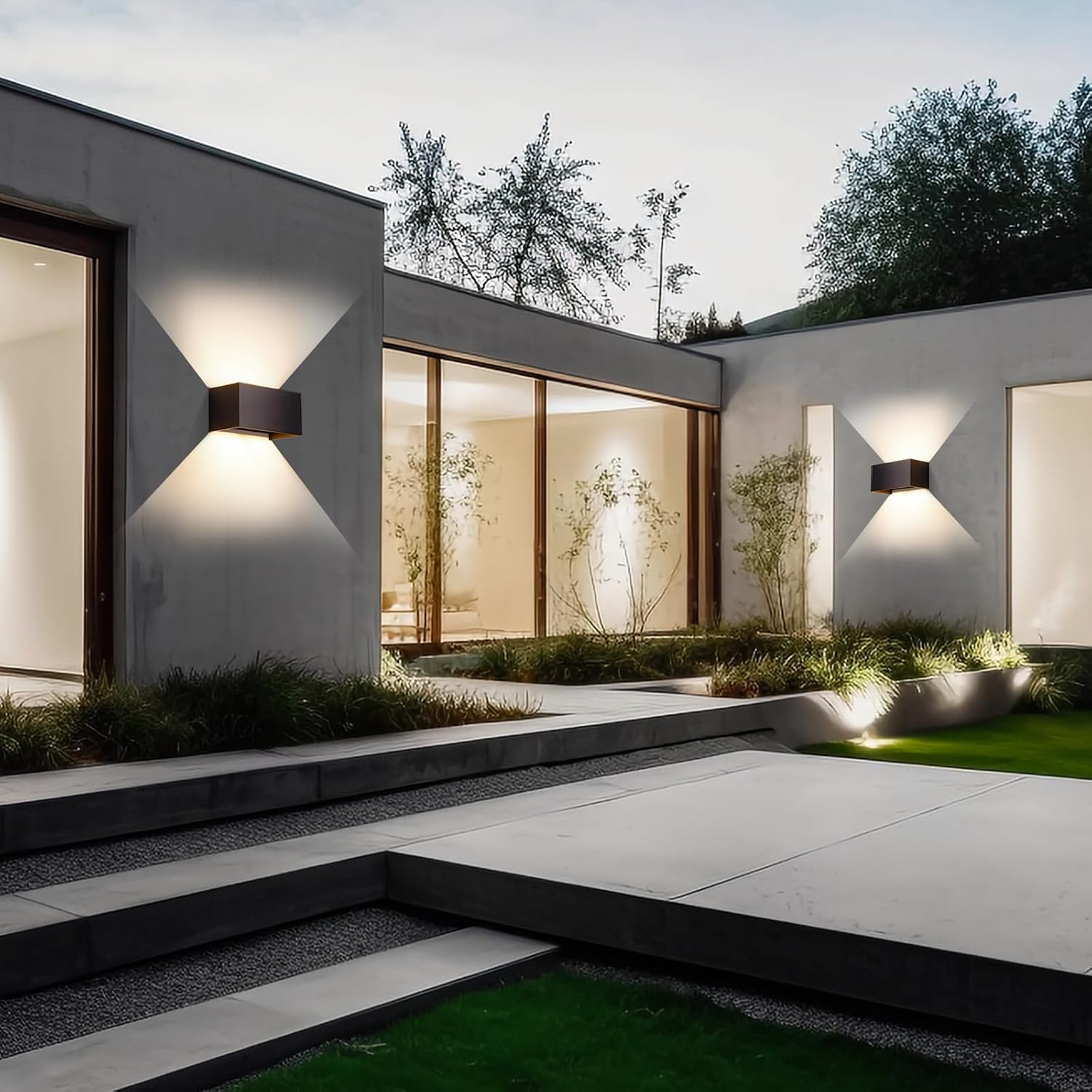 Celavy Lampada da Parete LED Antracite 4000K Up Down - immagine 6