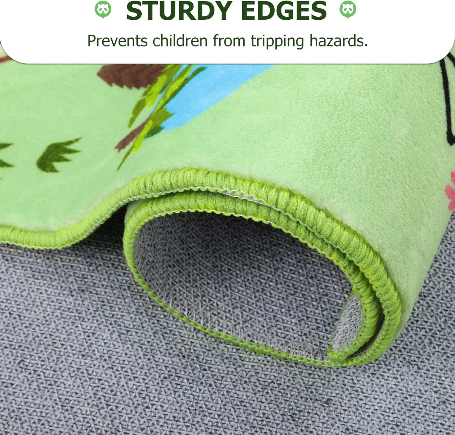 Tappeto Bambini 100x150 cm Motivo Animali - immagine 6