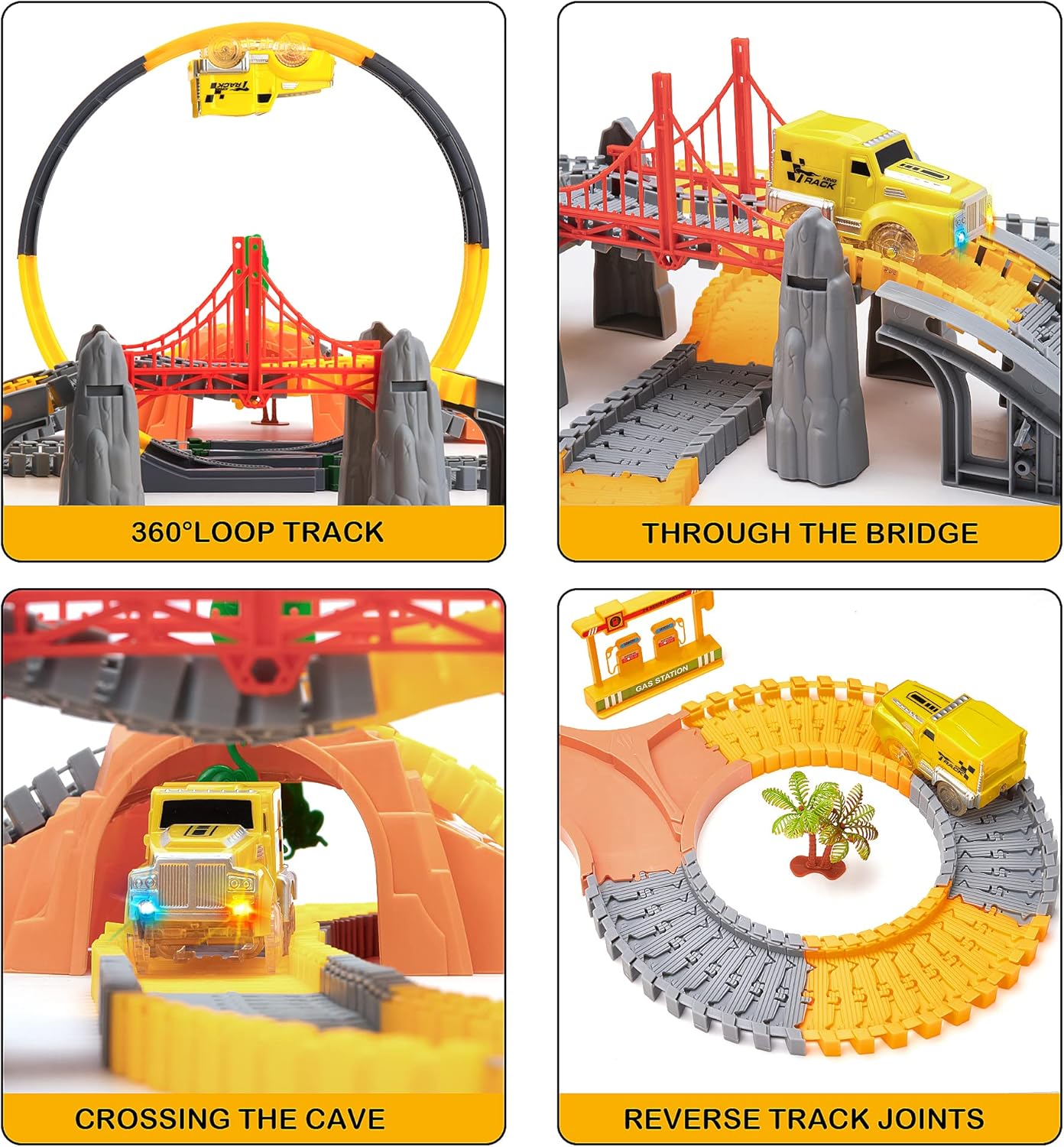 OR OR TU Circuito Auto Bambino 342 Pezzi - immagine 2