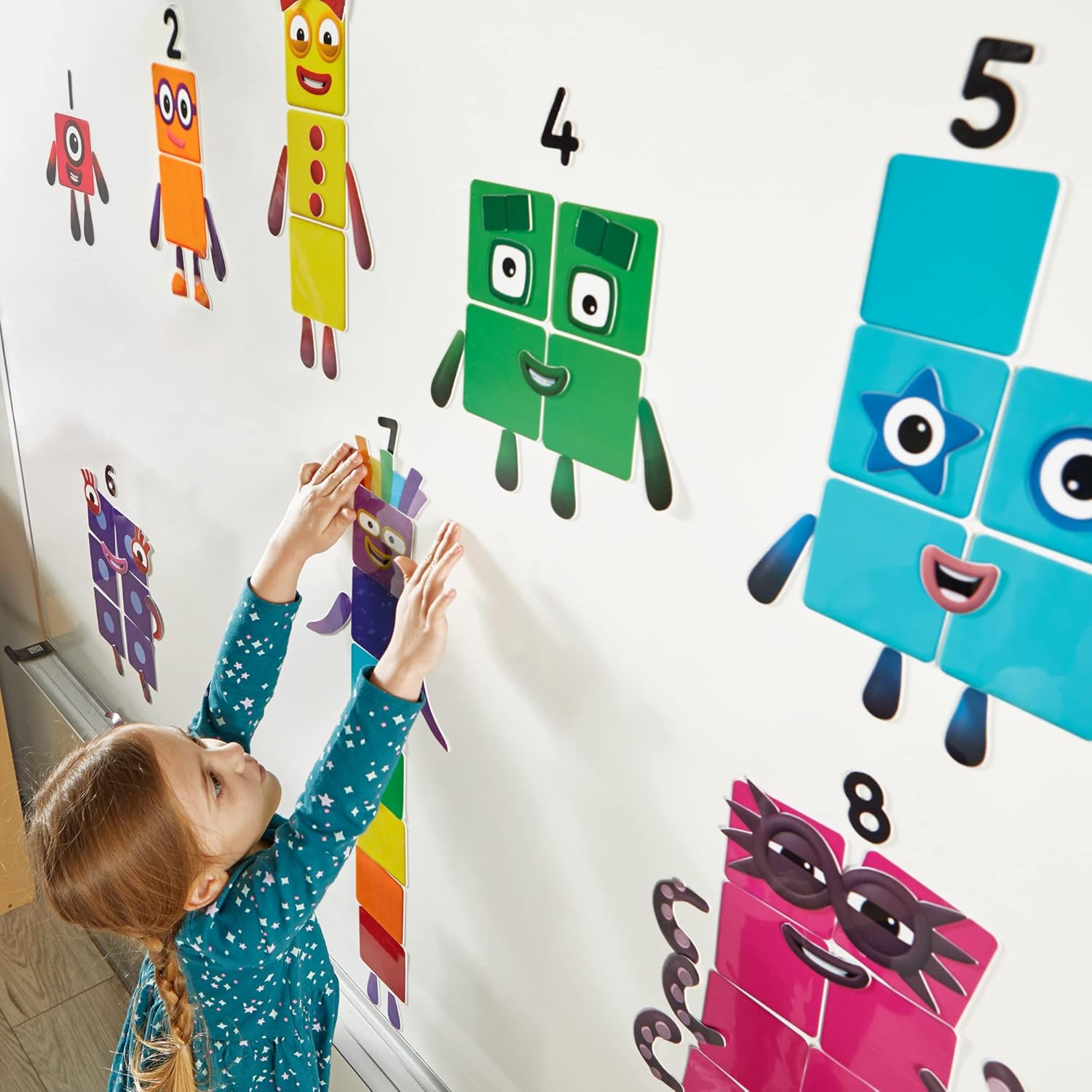 Learning Resources Decalcomanie Numberblocks Riutilizzabili - immagine 3