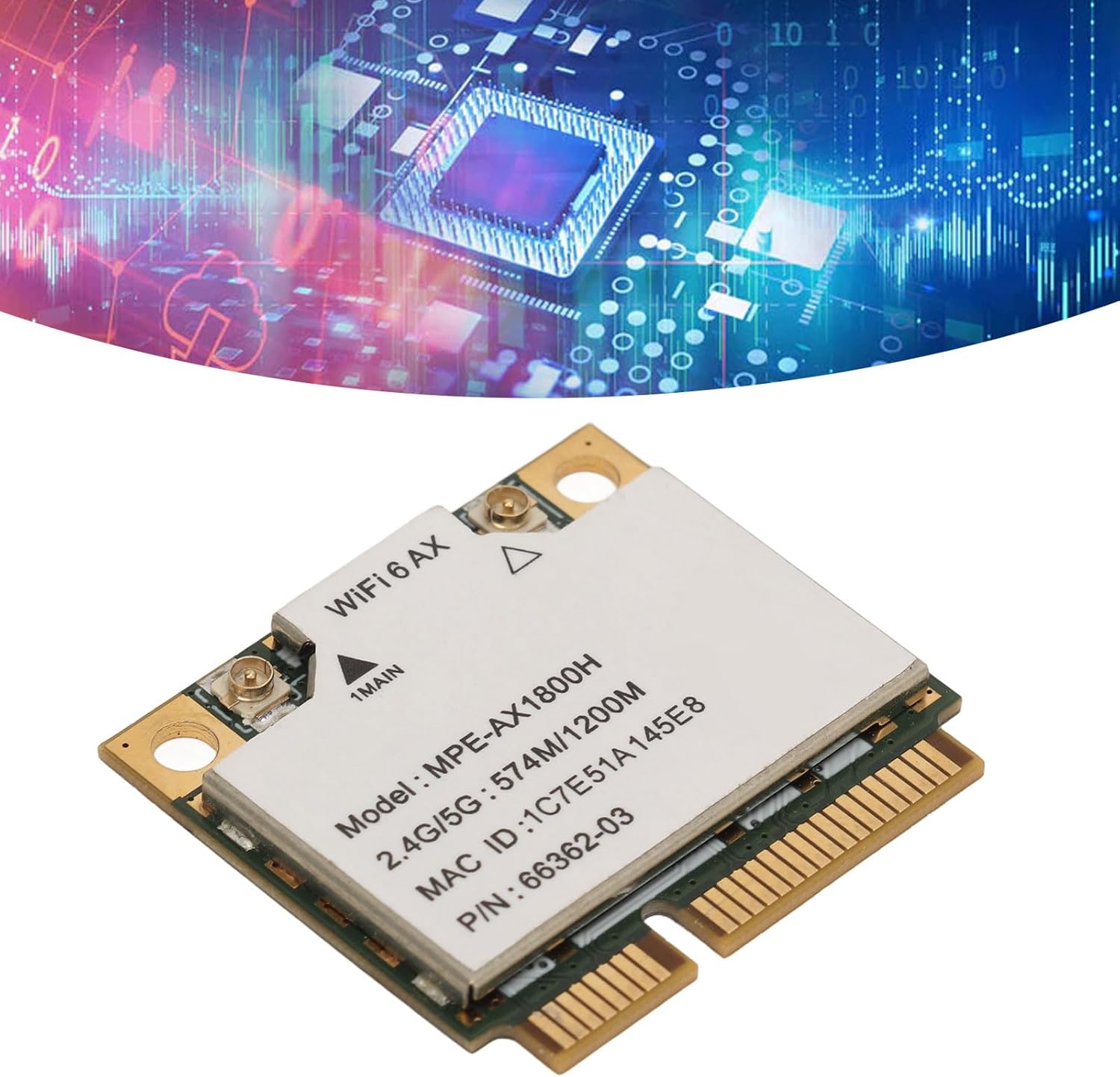 Scheda WiFi 6 AX1800H con Bluetooth 5.2 - immagine 4