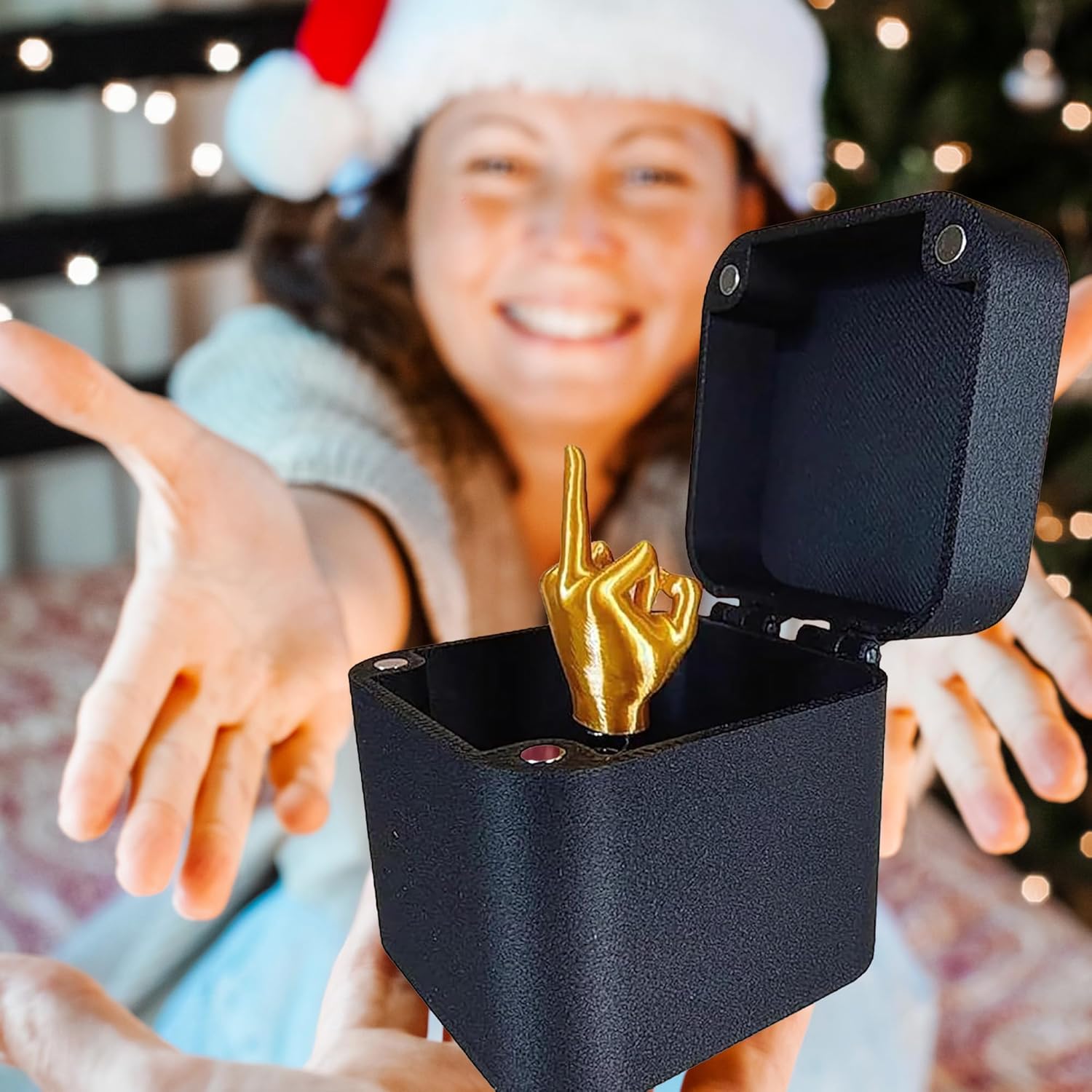 Scatola Regalo con Dito Medio a Sorpresa - immagine 4