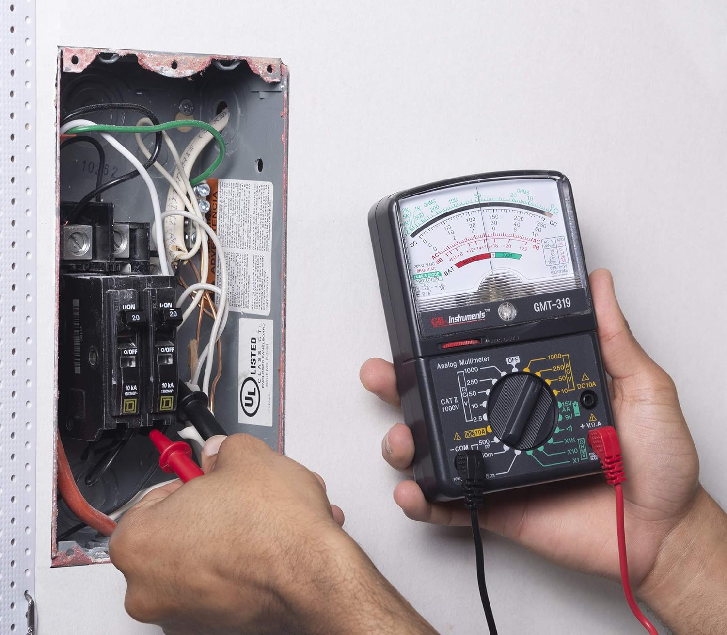 Gardner Bender Tester Multimetro GMT-319, Nero - immagine 6