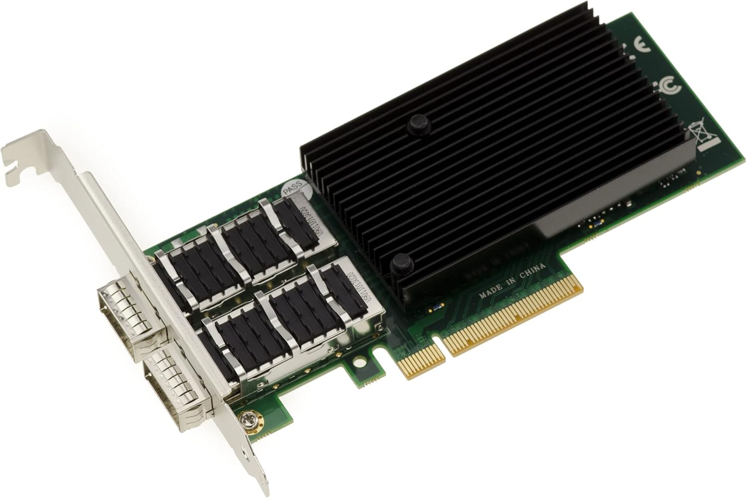 Kalea-informatique Scheda Controller PCIe LAN 2 Porte QSFP+ - immagine 1