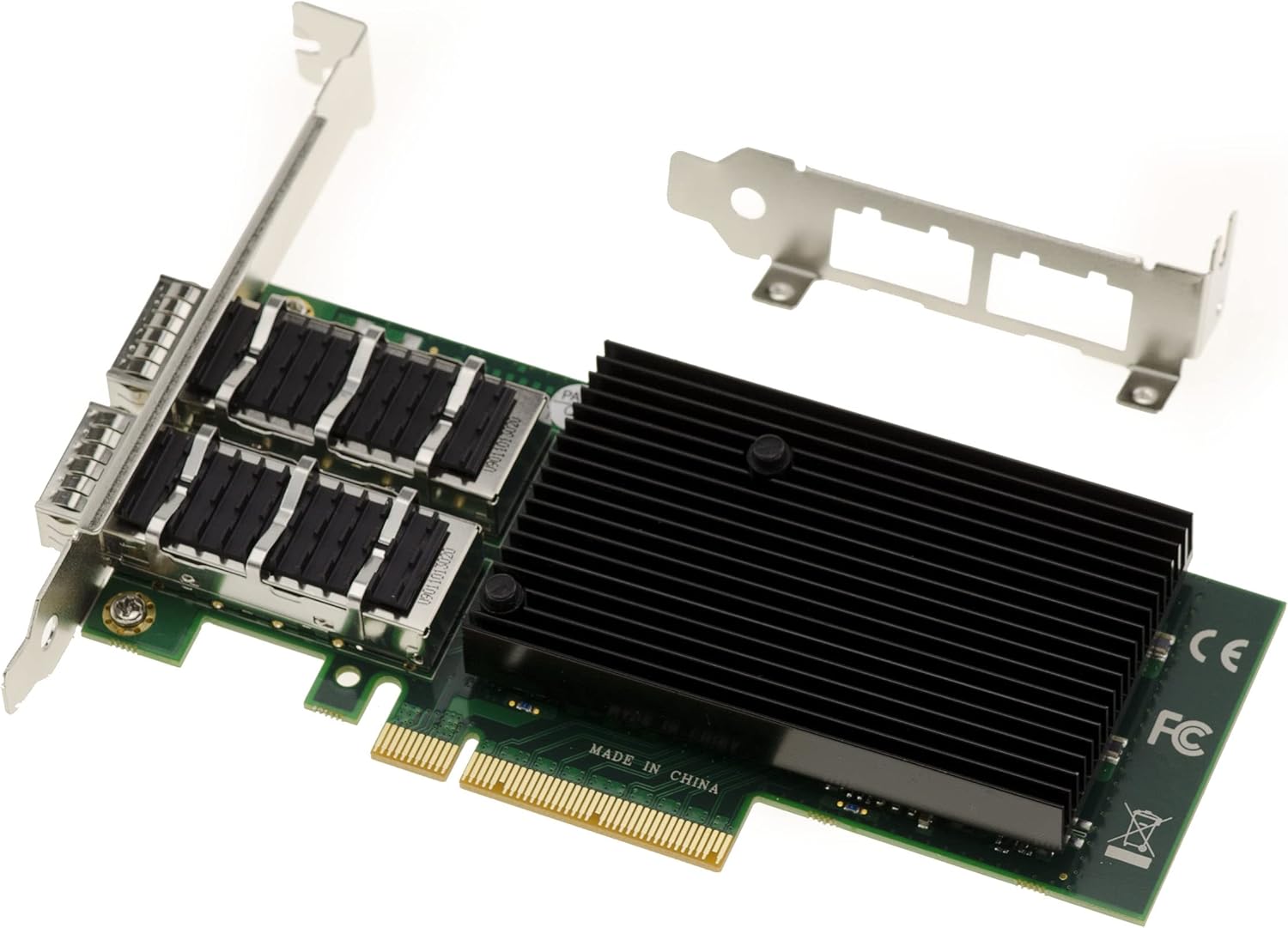 Kalea-informatique Scheda Controller PCIe LAN 2 Porte QSFP+ - immagine 2