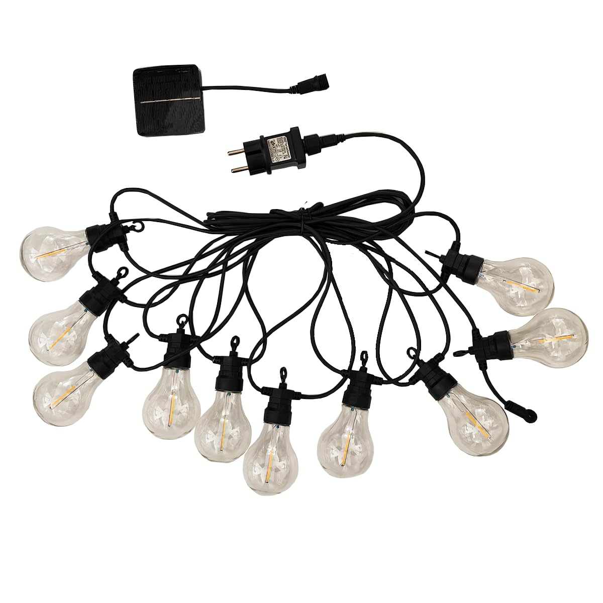 Ghirlanda Luminosa Esterna Collegabile 10 Globi LED 7.50m
