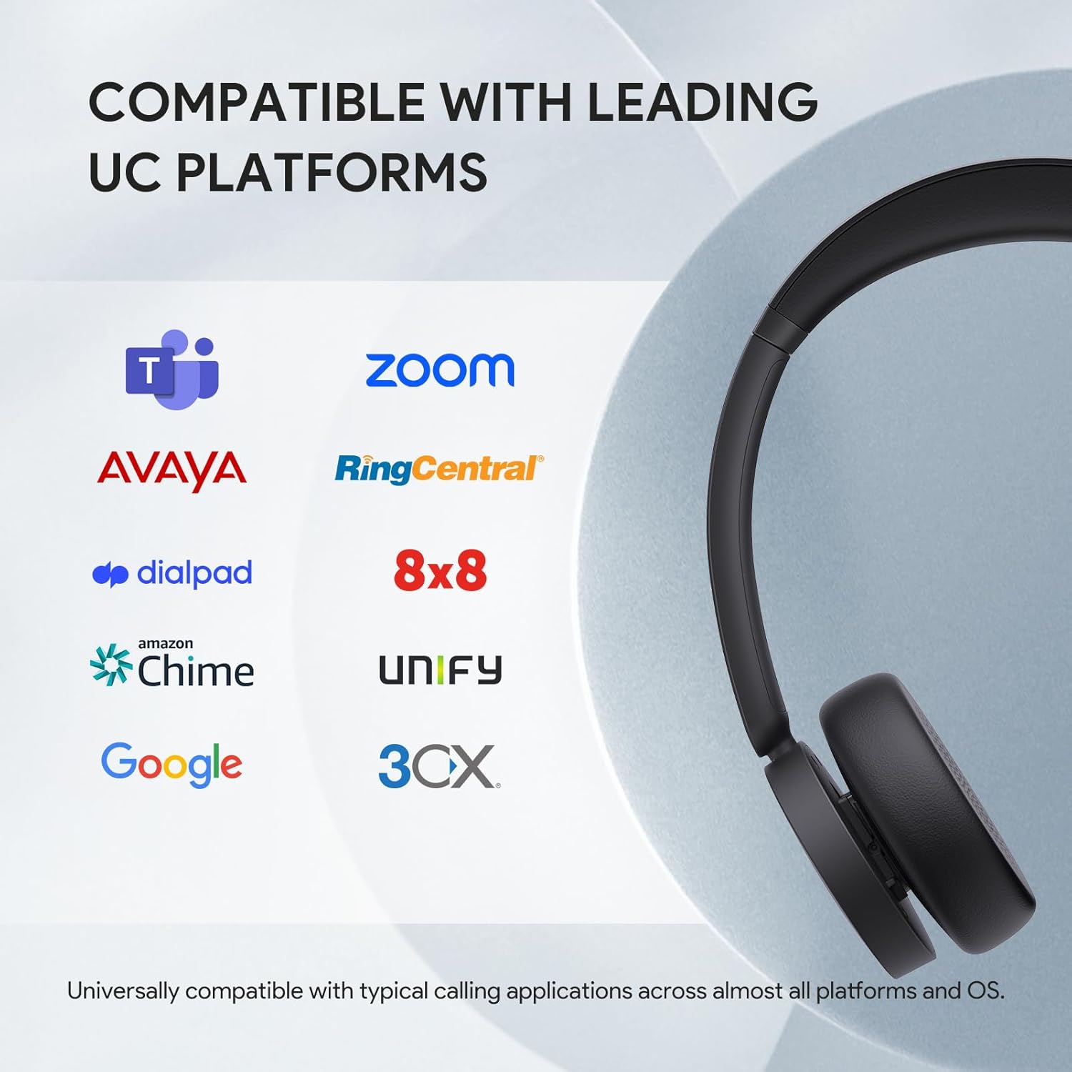 Yealink BH70 - Auricolare Wireless Bluetooth con Microfono - immagine 6