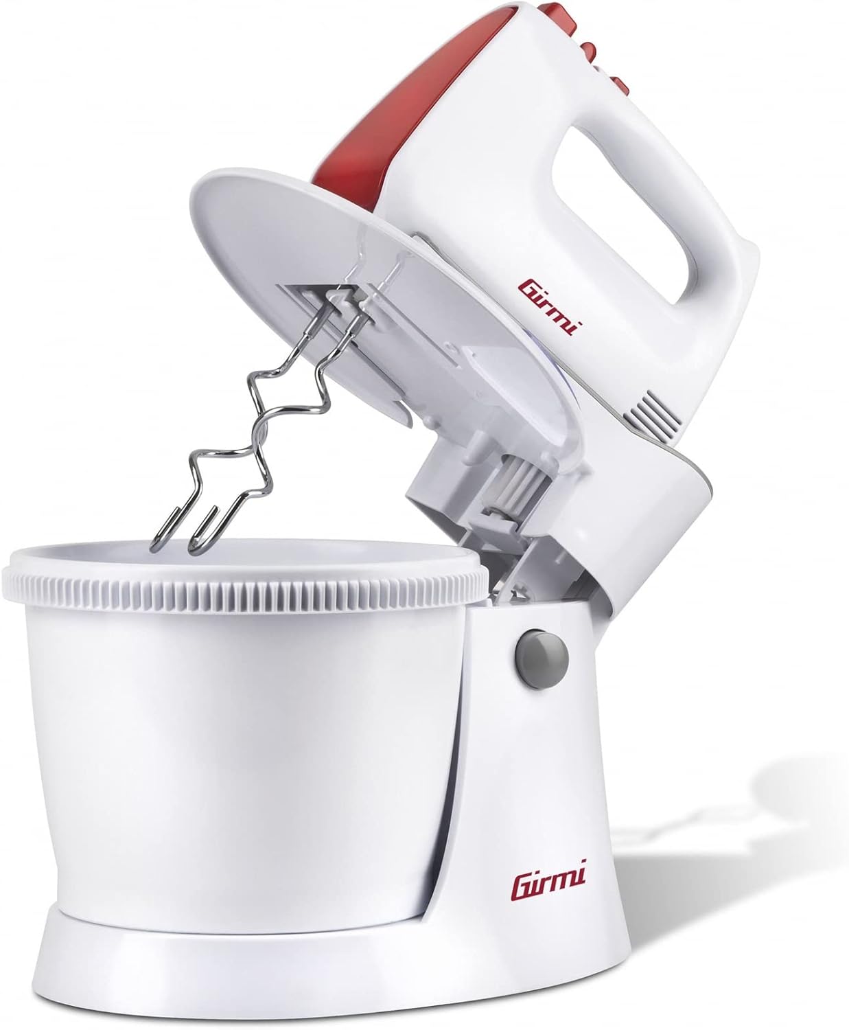 Girmi SB82 Sbattitore Elettrico con Ciotola 400W, Bianco - immagine 1
