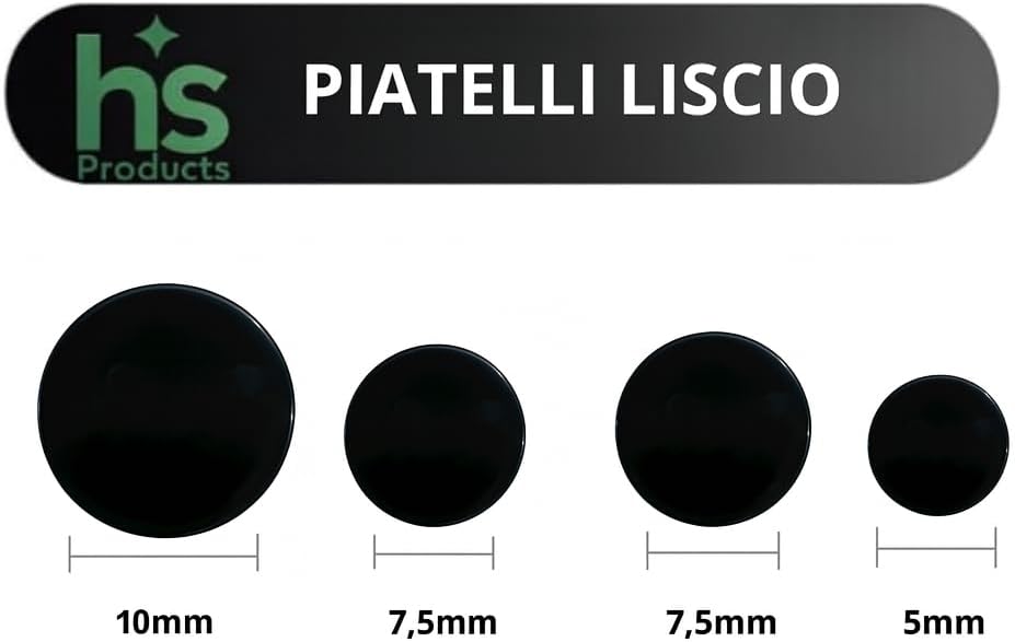Kit Ricambi Cucina a Gas 10 Pezzi - 5 Bruciatori + 5 Piattelli - immagine 2
