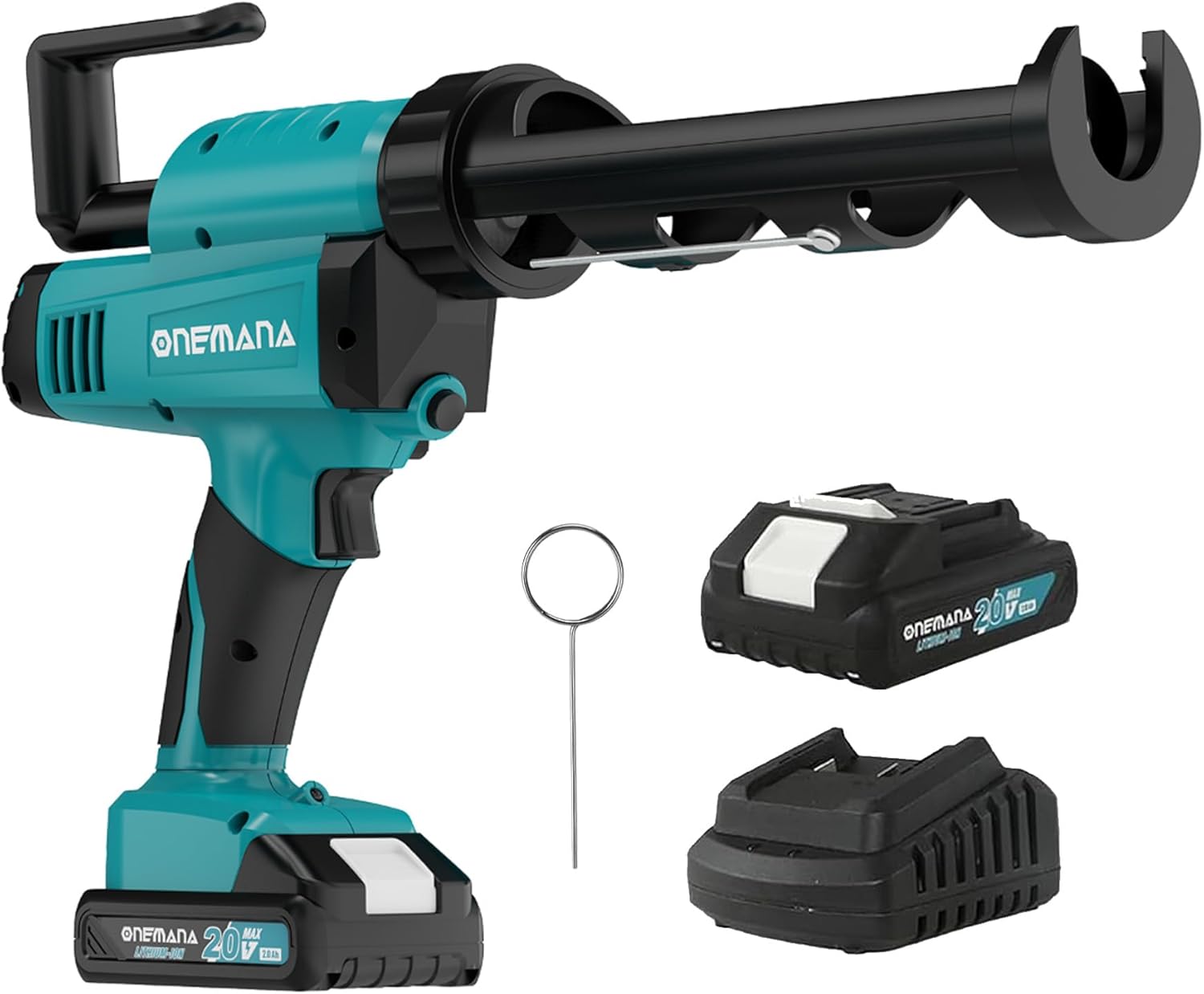 ONEMANA Pistola per Silicone Elettrica 20V 6 Velocità - immagine 1