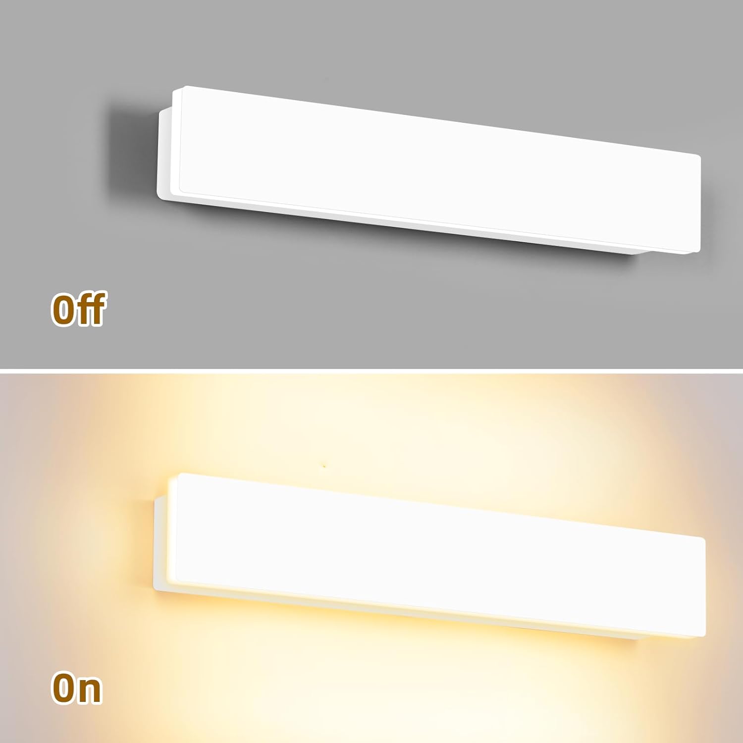 Kingwei 2 Lampade LED da Parete 10W Up Down - immagine 3