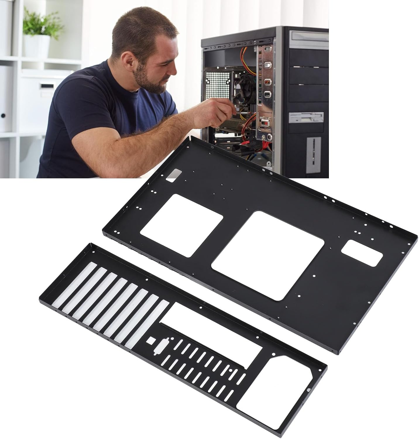 Rack per Computer Aperto con Piastra Triangolare - immagine 5