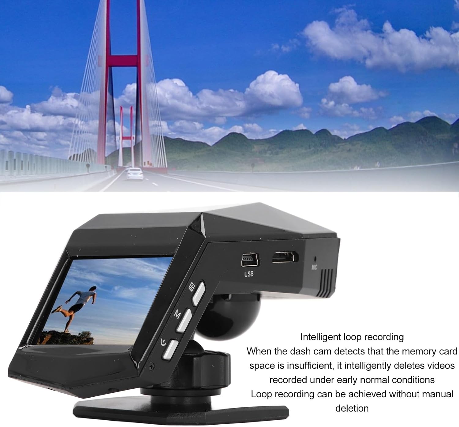 Dash Cam Anteriore Posteriore HD 10MP - immagine 4