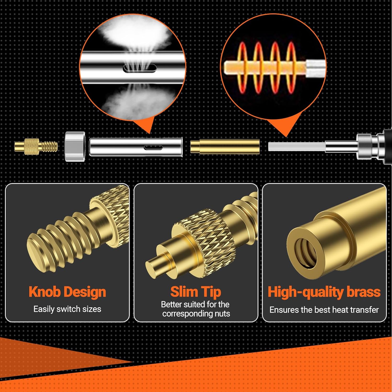 Preciva Inserto Filettato - 350 Pezzi M2-M8 - immagine 4