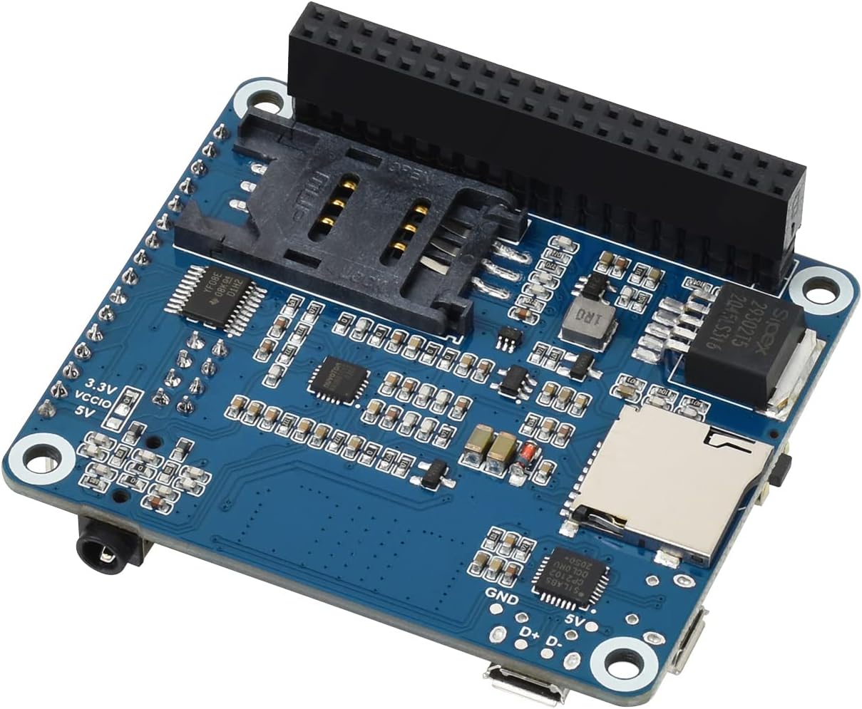 Waveshare 4G/3G/2G/GSM/GPRS/GNSS Hat per Raspberry Pi - immagine 2