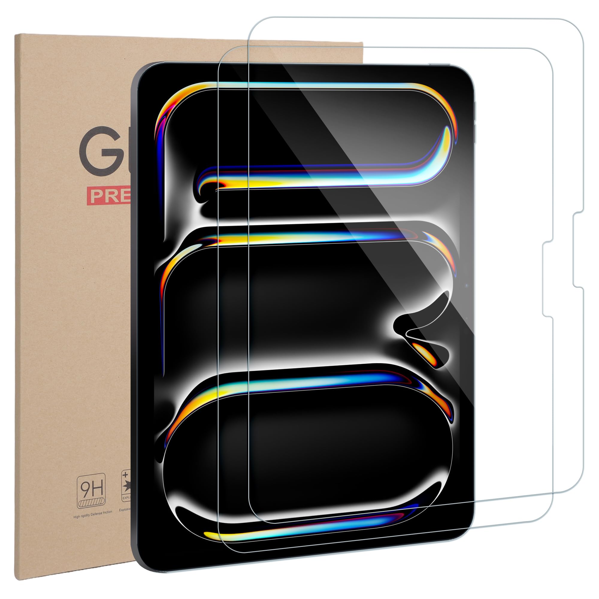 Xahpower 2 Pezzi Pellicola Protettiva per iPad Pro 13"