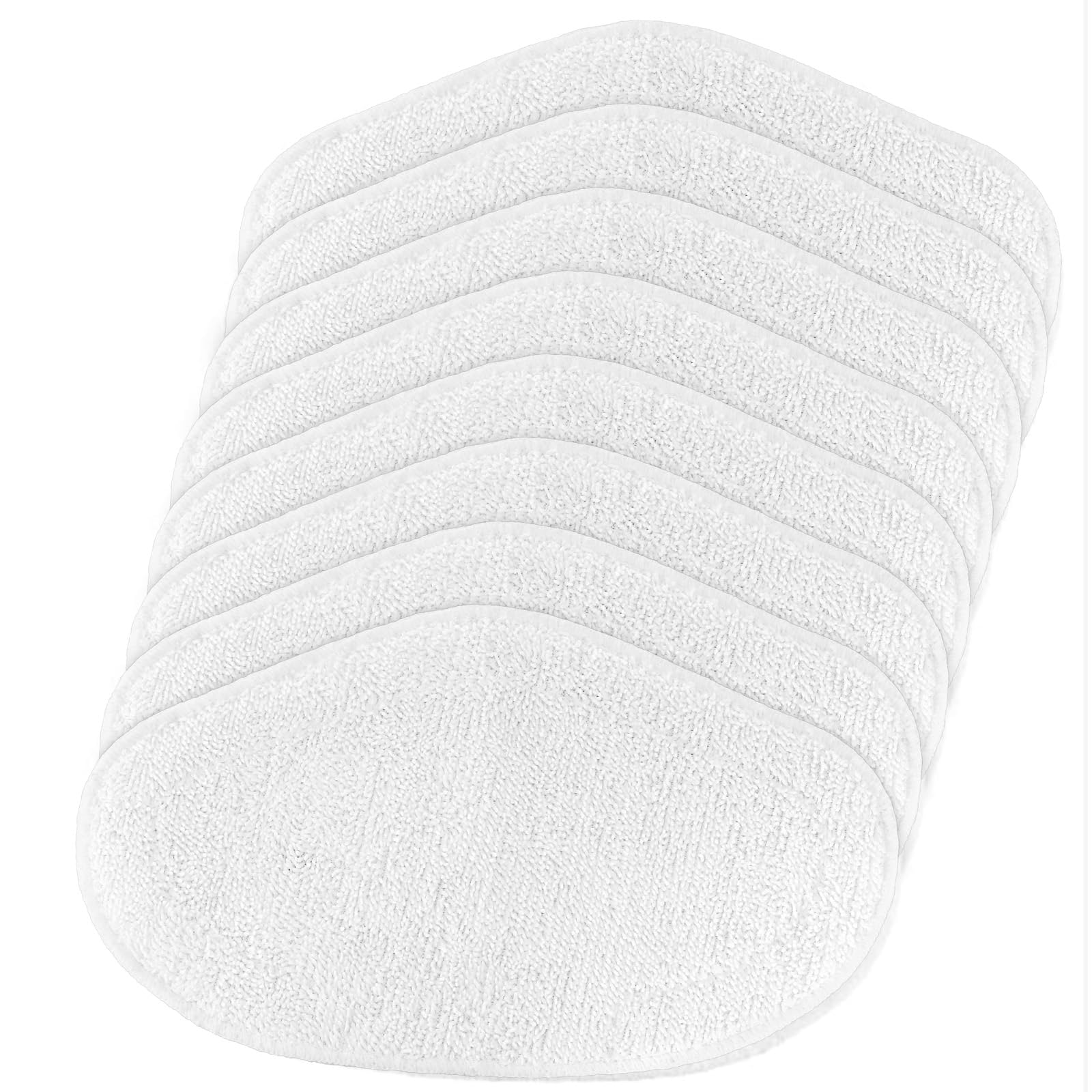 Kit 8 Panni Lavabili per Polti Vaporetto PAEU0332, Bianco