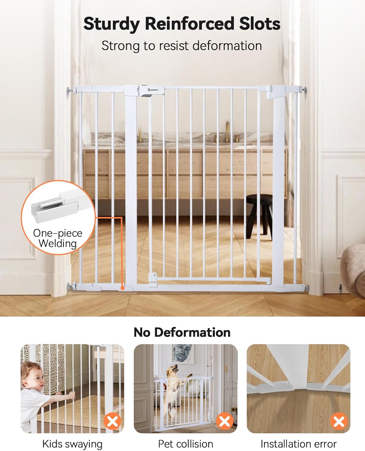 Comomy Cancelletto Sicurezza Extra Alto 91,5cm - immagine 3