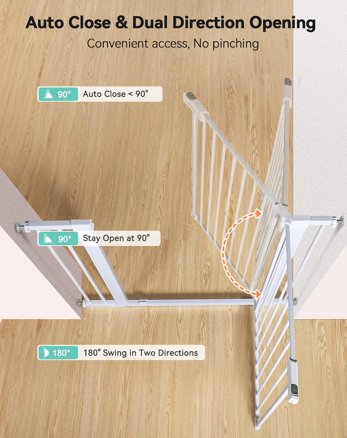 Comomy Cancelletto Sicurezza Extra Alto 91,5cm - immagine 4