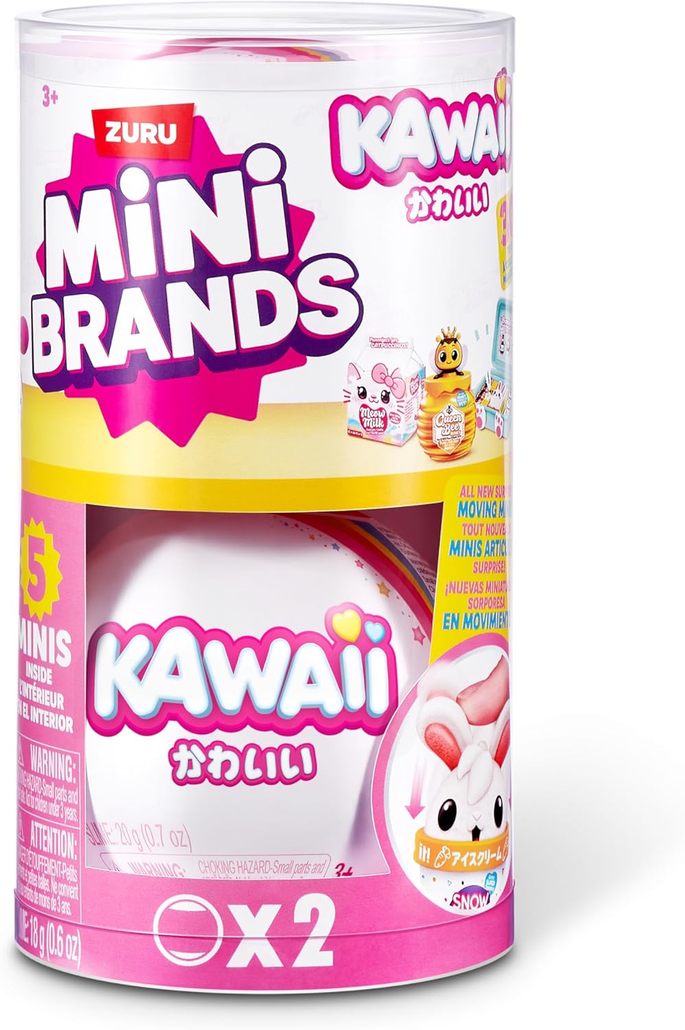 Mini Brands Kawaii Capsule Serie 2 - Collezionabili Surprise - immagine 2