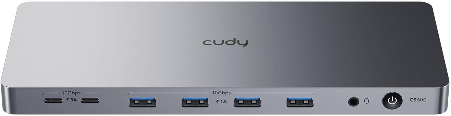 Cudy Docking Station USB-C Universale DisplayLink Dual 4K - immagine 1