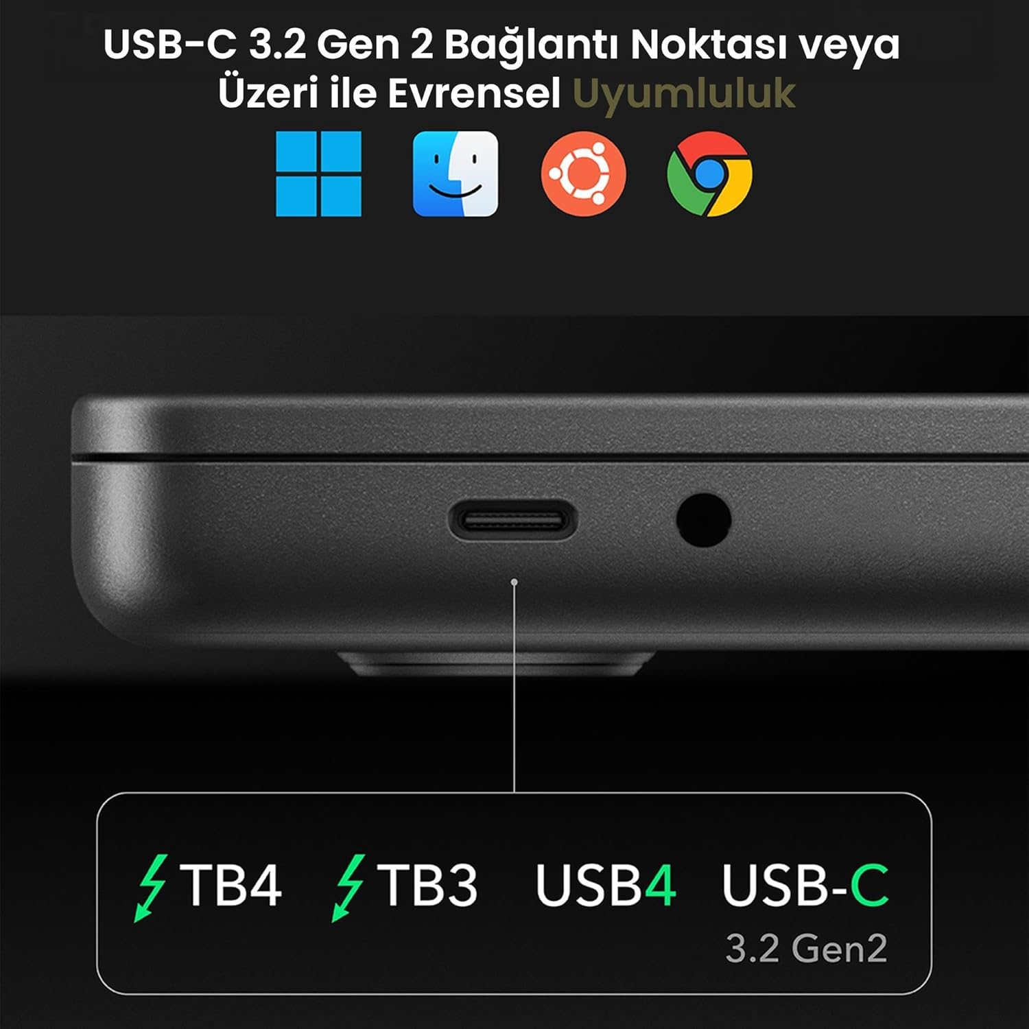 Cudy Docking Station USB-C Universale DisplayLink Dual 4K - immagine 7