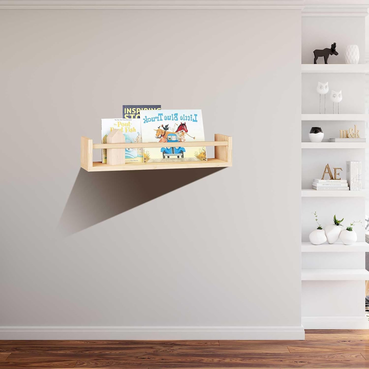 Libreria Sospesa da Parete per Cameretta 41.5cm - immagine 2