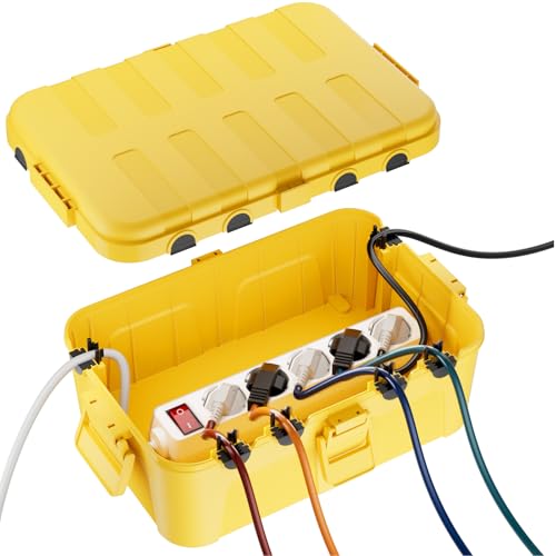 Restmo Scatola di Protezione Stagna IP54 Gialla