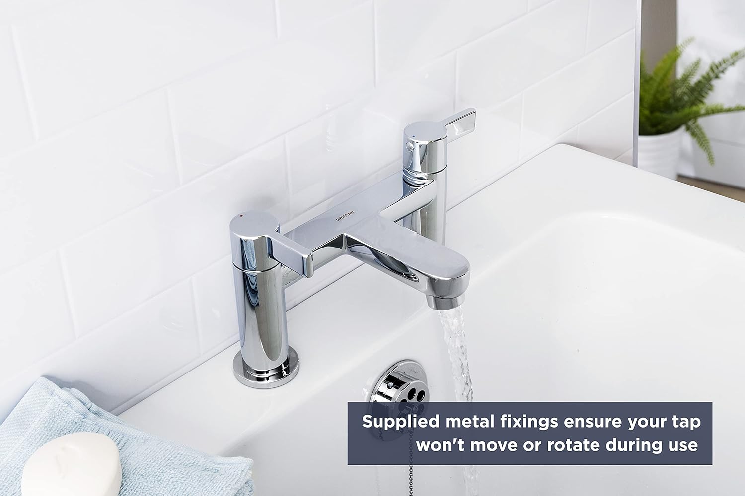 Bristan CLI BF C Rubinetto di riempimento Bagno, Cromato - immagine 3