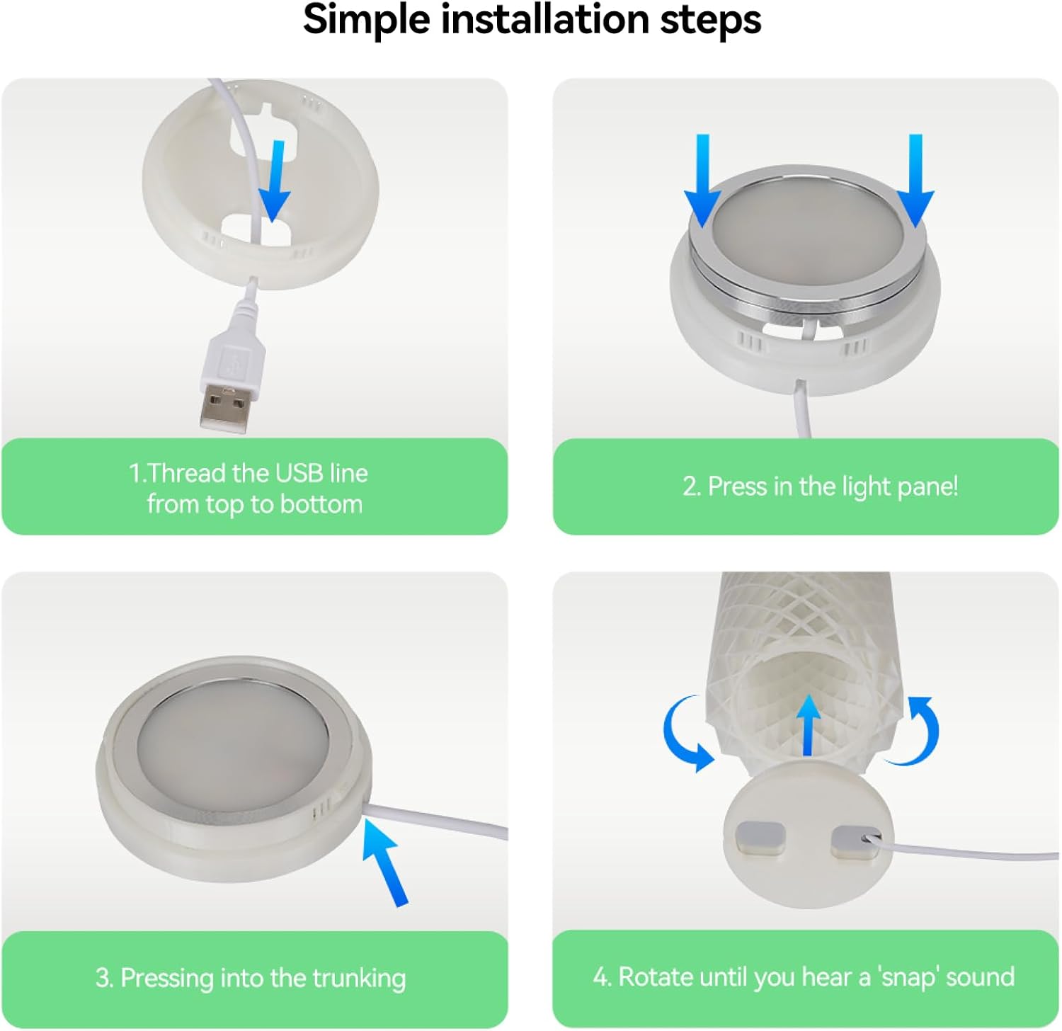 Set di Lampade a LED 001 per Bambu Lab Makerworld (5 pezzi) - immagine 7