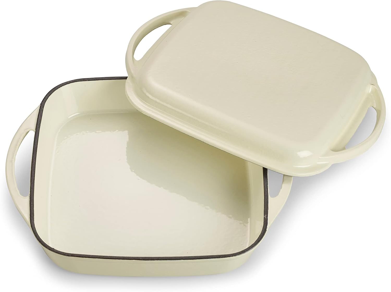 Casseruola e Padella Universale 2 in 1, Crema 1,5L