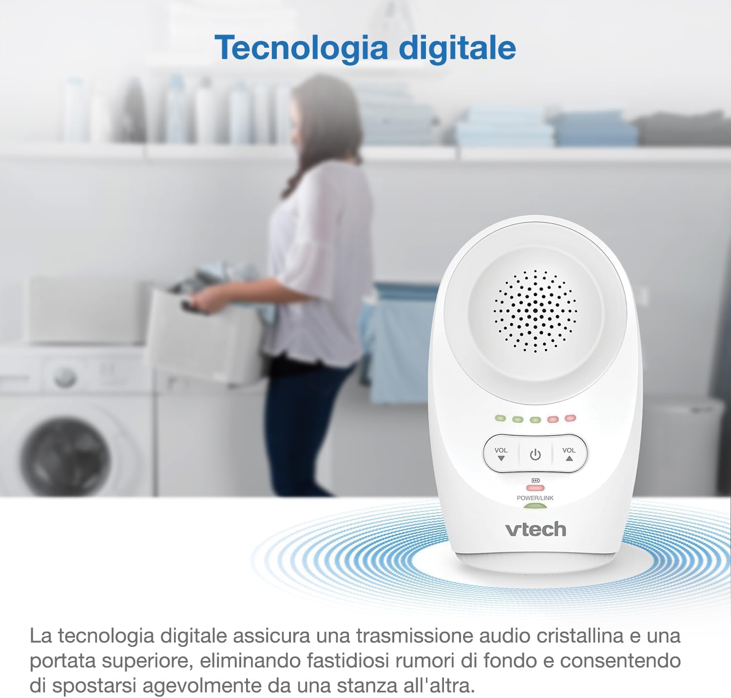 Vtech BM1120 Monitor Audio per Bambini - immagine 6